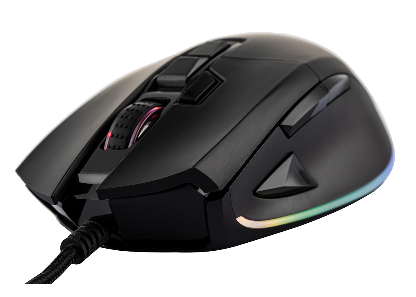 Rowl RGM-02 PYRRO USB Siyah RGB Aydınlatmalı 10000DPI Gaming Oyuncu Mouse